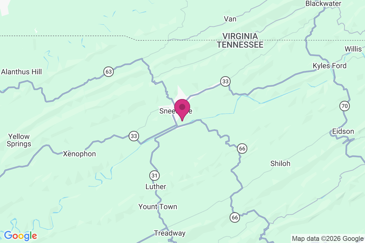 Sneedville map