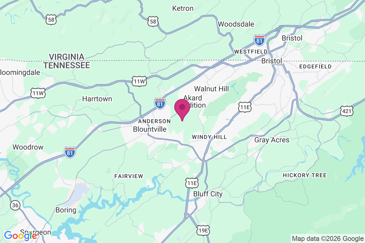 Mount Tucker Addition map