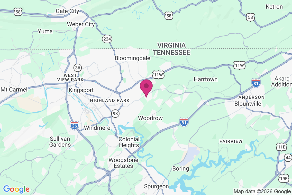 Thomas Heights map