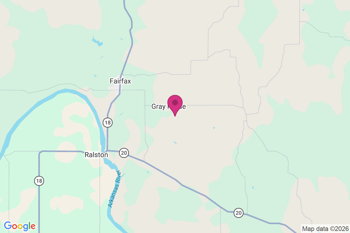 Gray Horse map