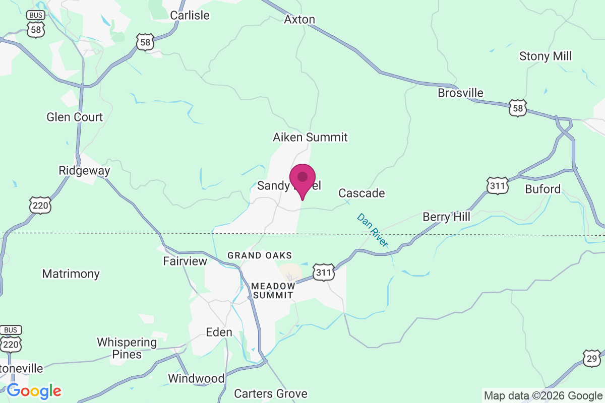 Sandy Level map