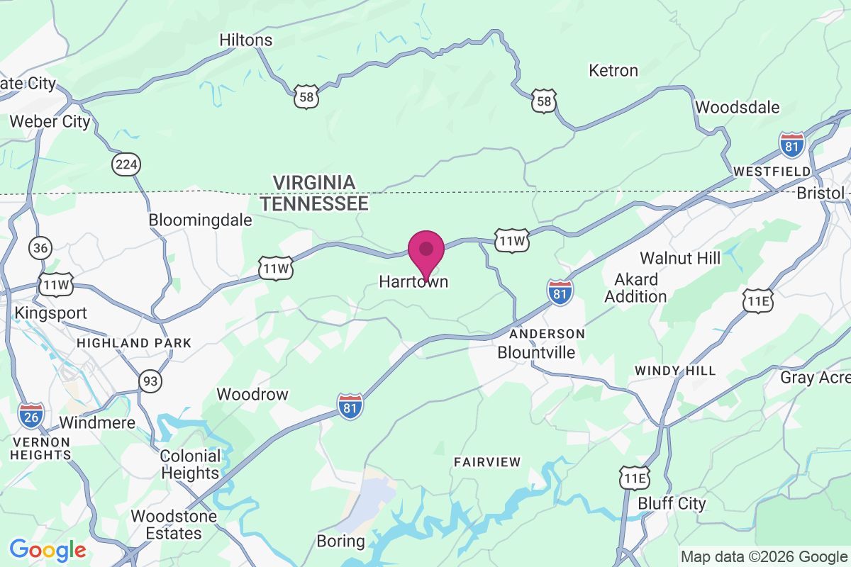 Harrtown map