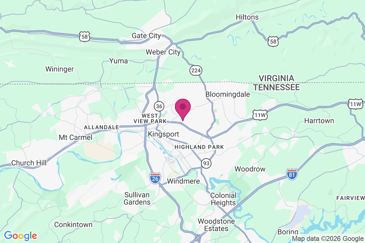 Bloomington Heights map