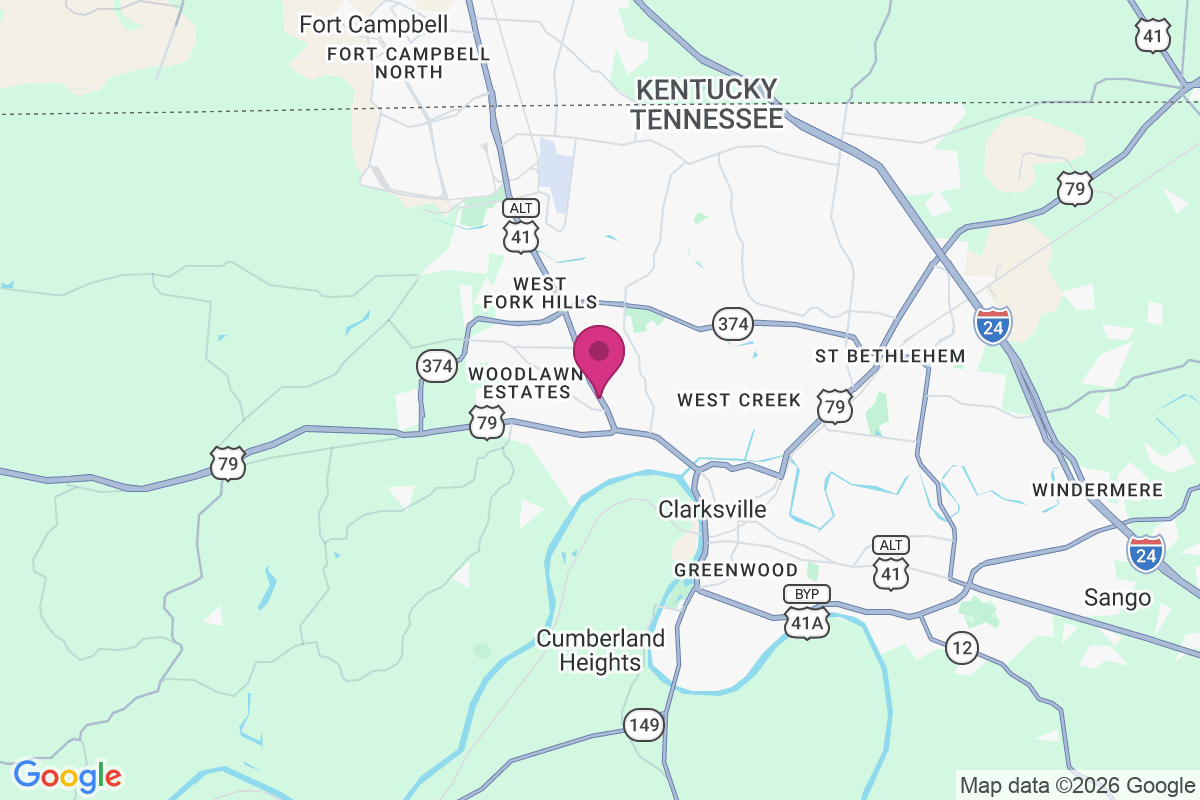 Bel Air Estates map