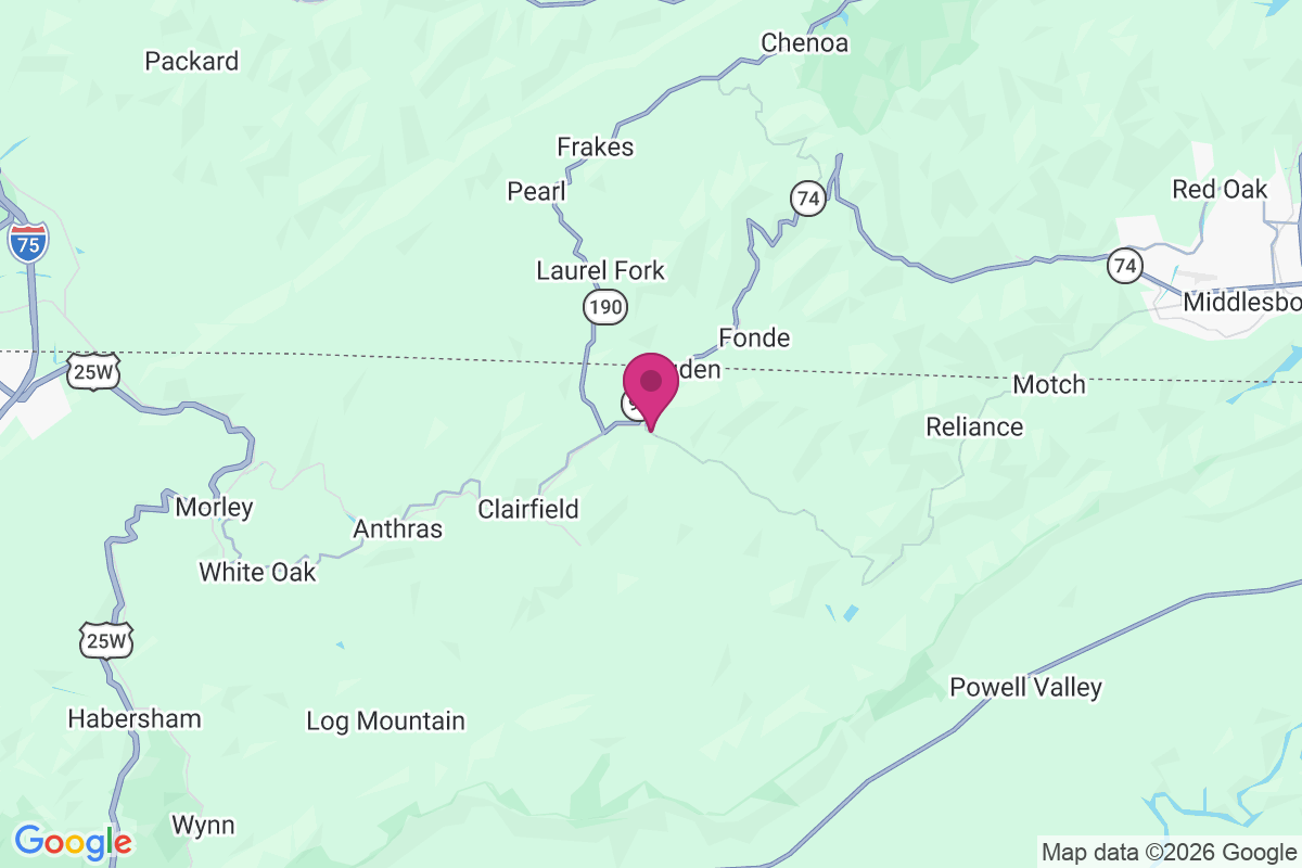 Valley Creek map