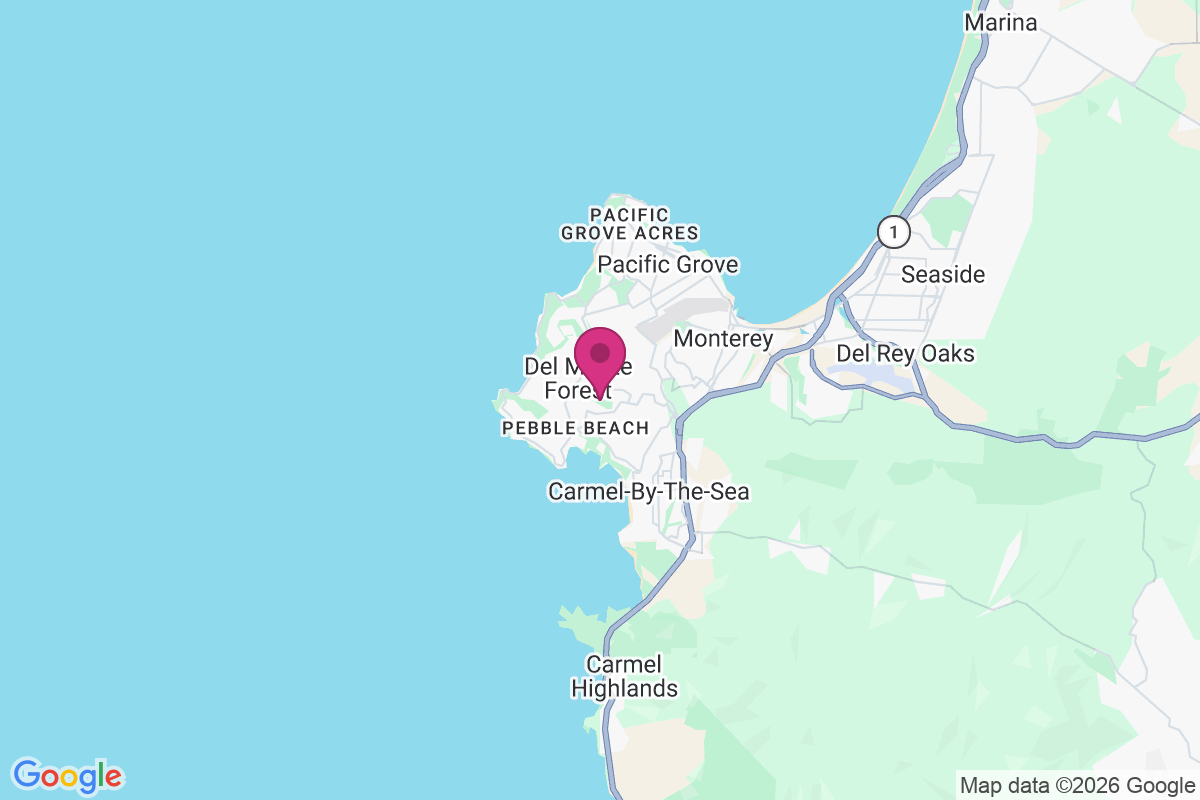 Del Monte Forest map
