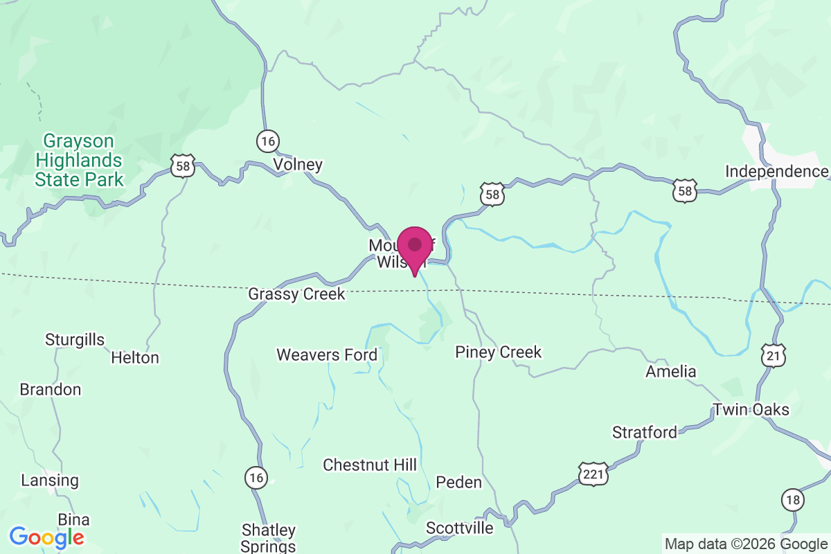Mouth of Wilson map