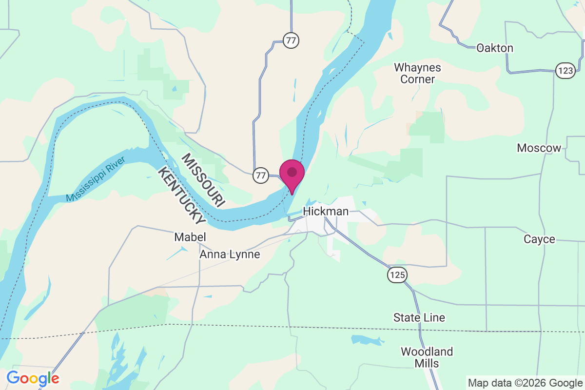Dorena Landing map