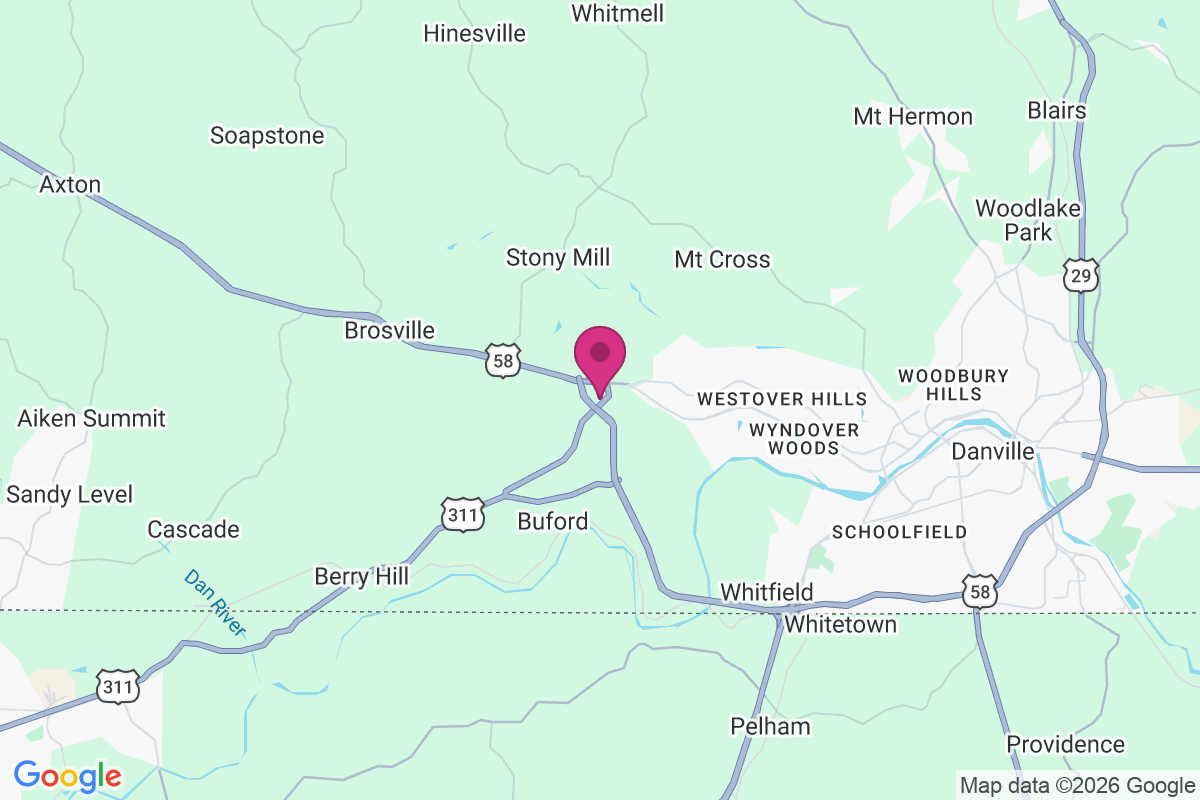 Bachelors Hall map