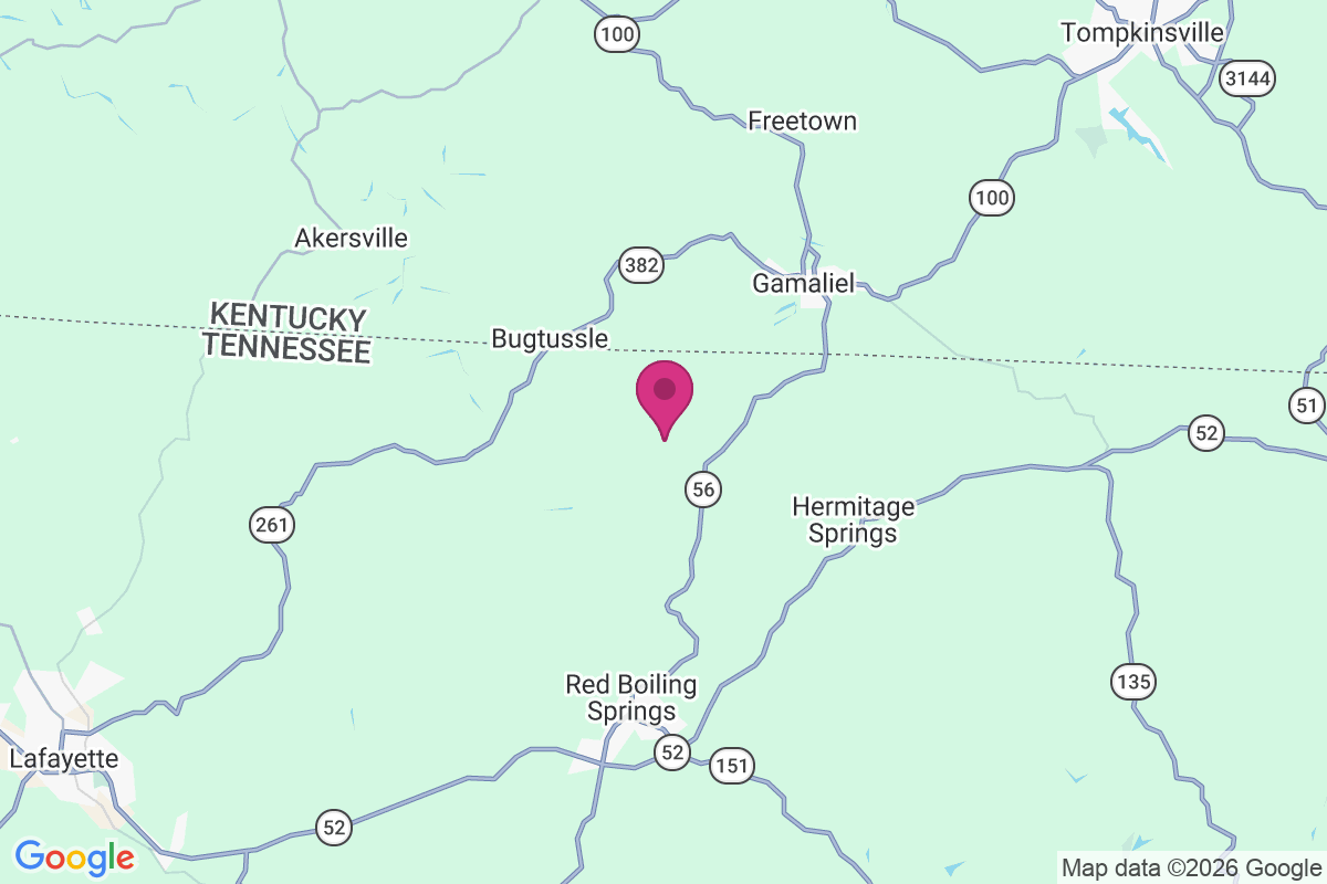 Winklers Crossroads map