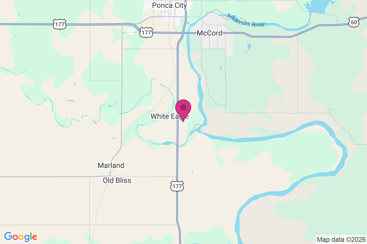 White Eagle map