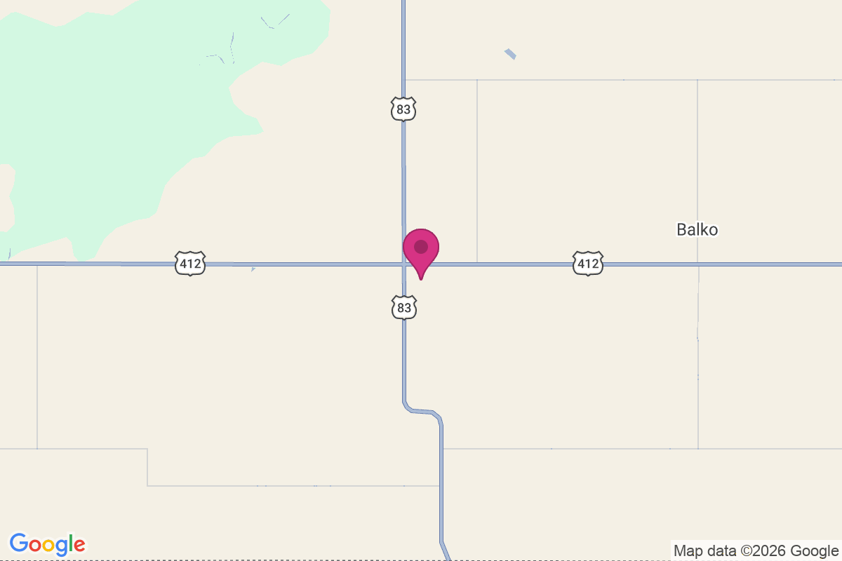 Bryans Corner map