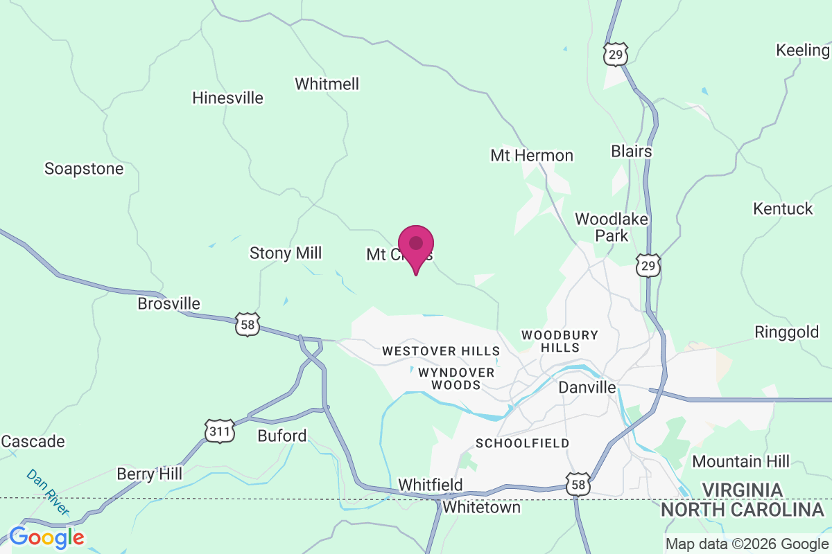 Mount Cross map