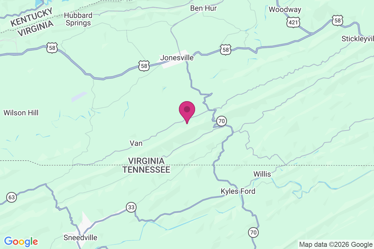 Kincer Mill map