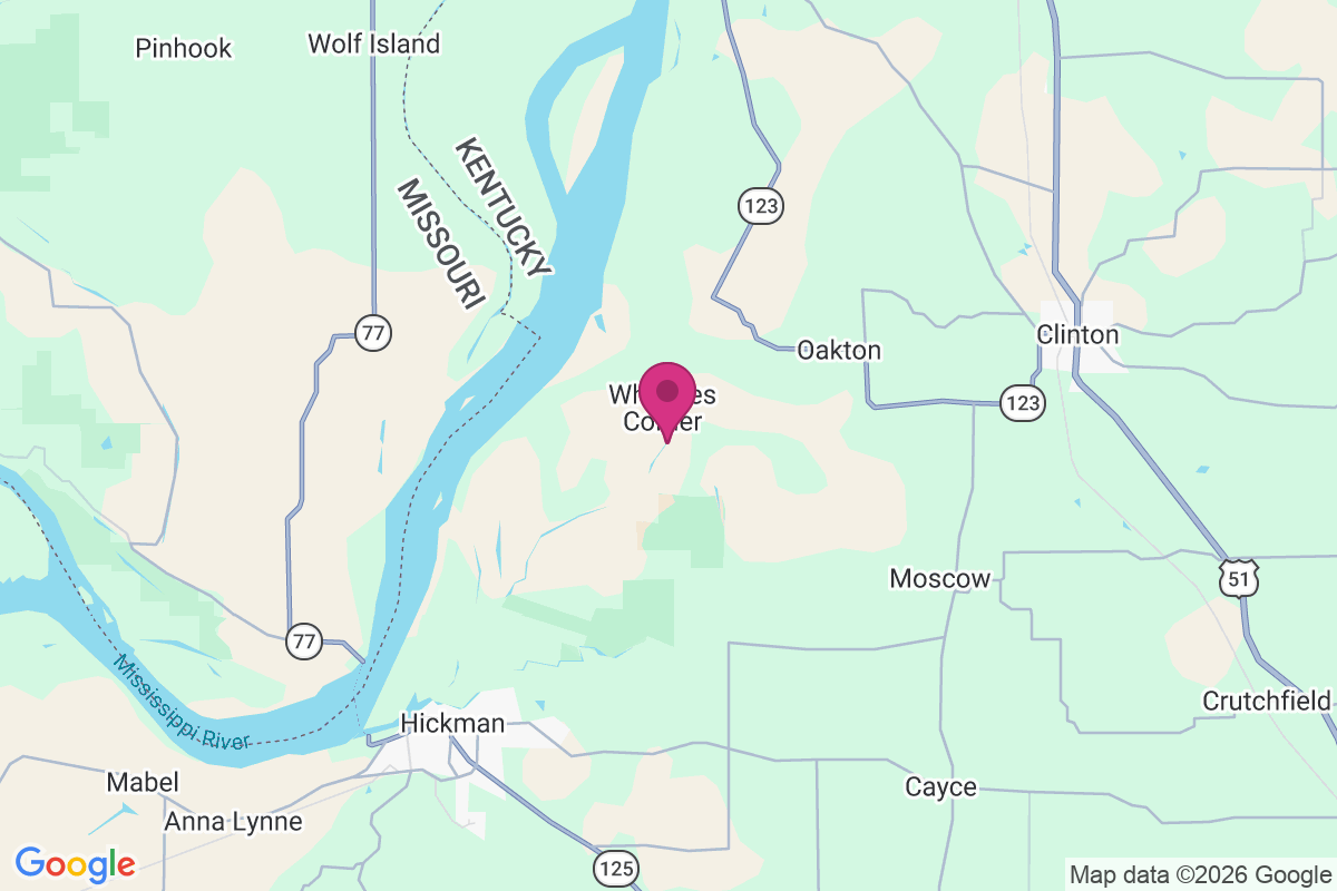 Whaynes Corner map