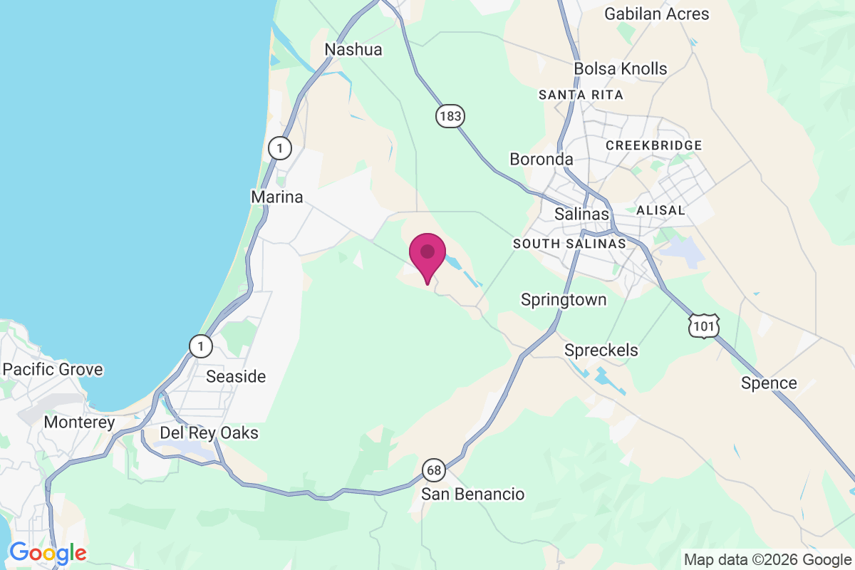 East Garrison map