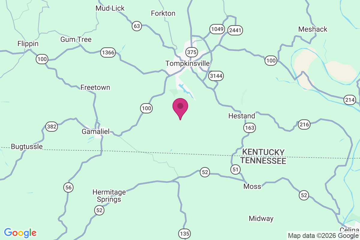 Harlan Crossroads map