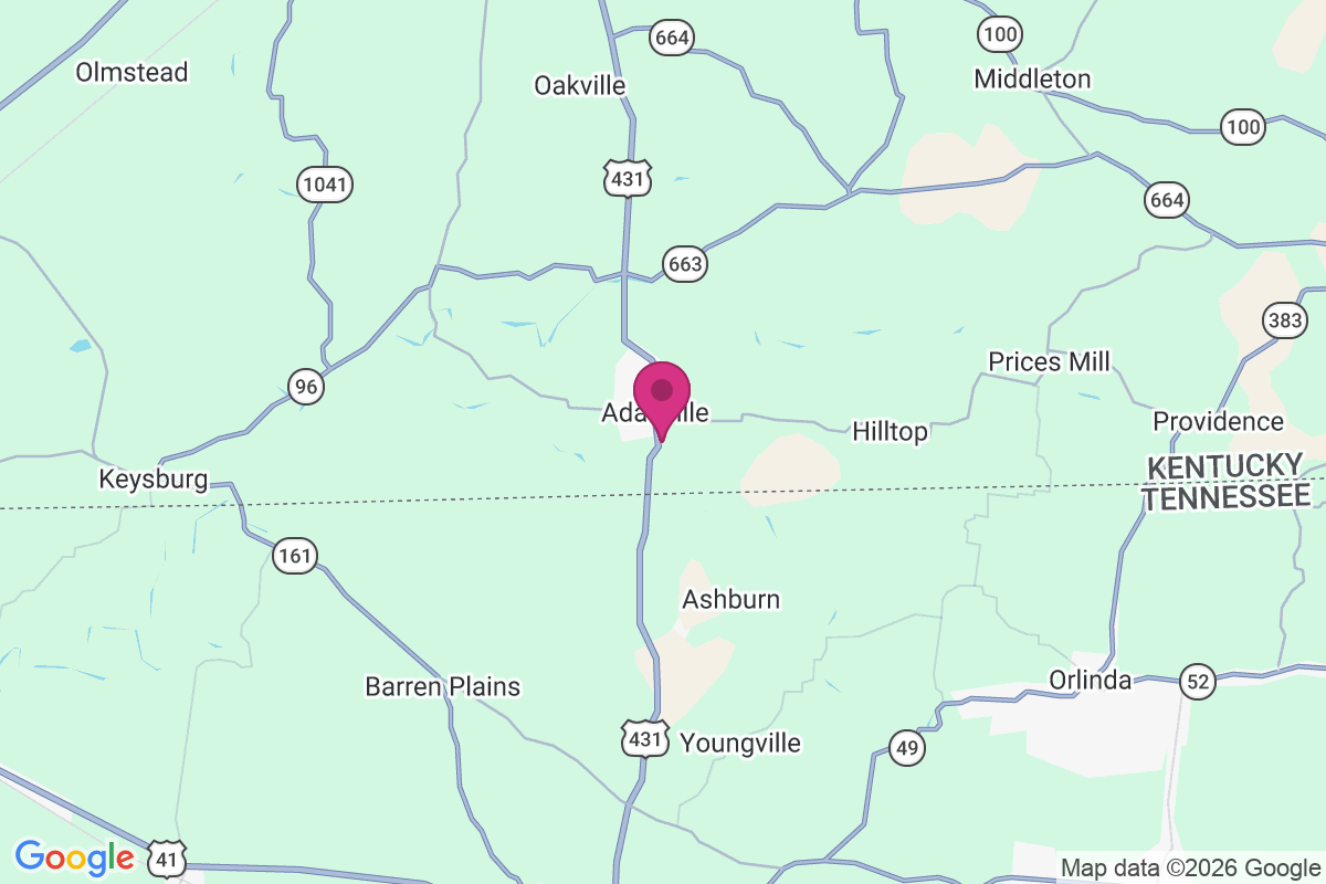 Adairville map