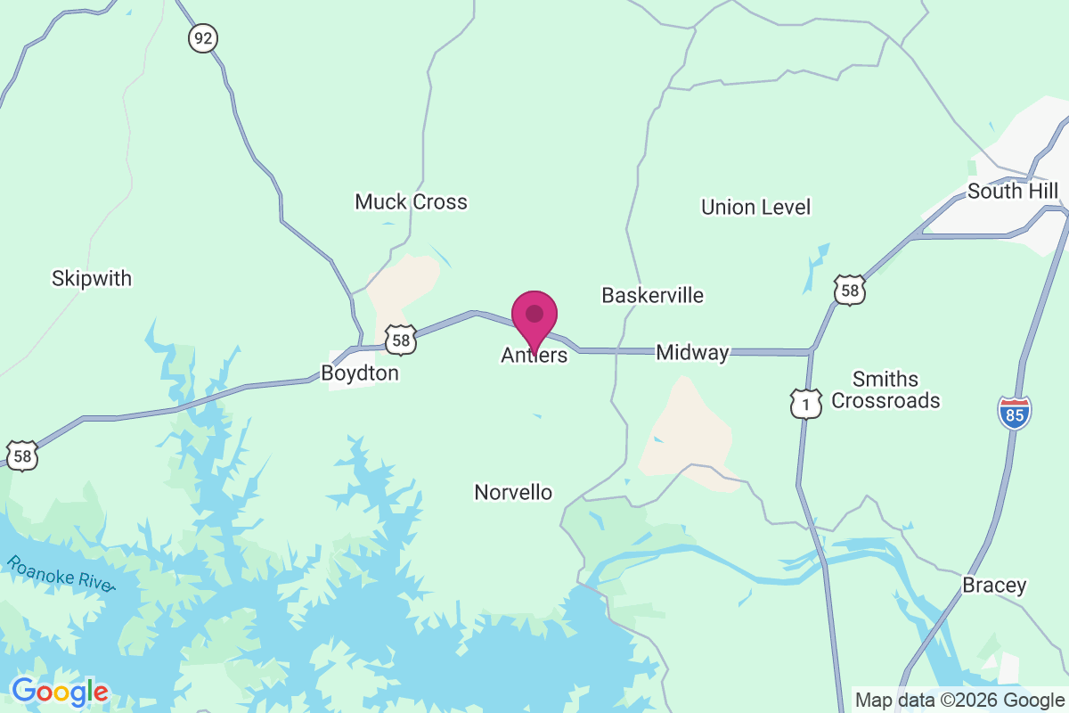 Antlers map