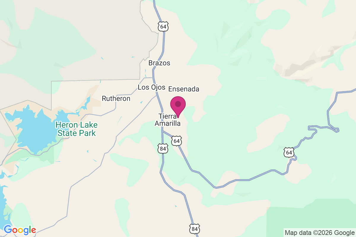 Tierra Amarilla map