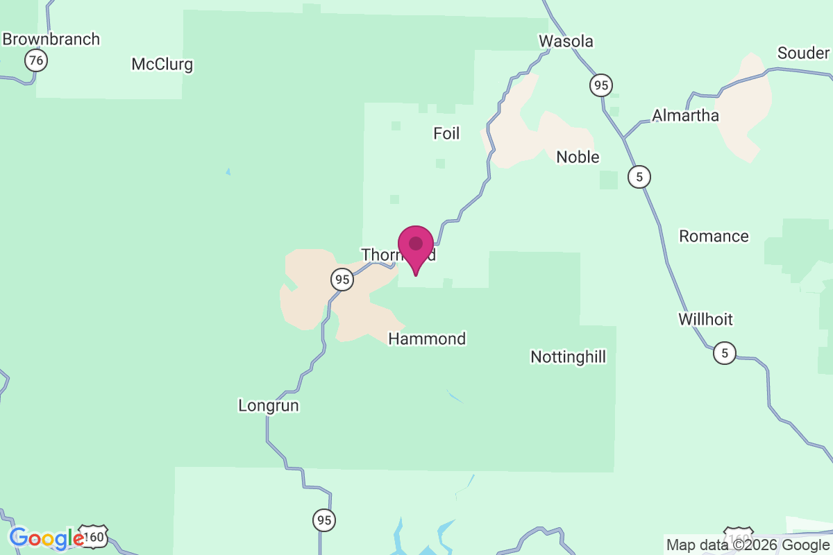 Thornfield map