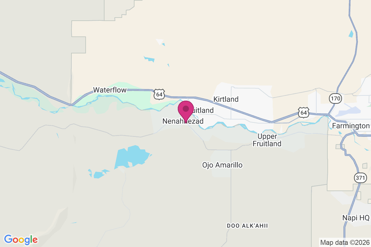 Nenahnezad map