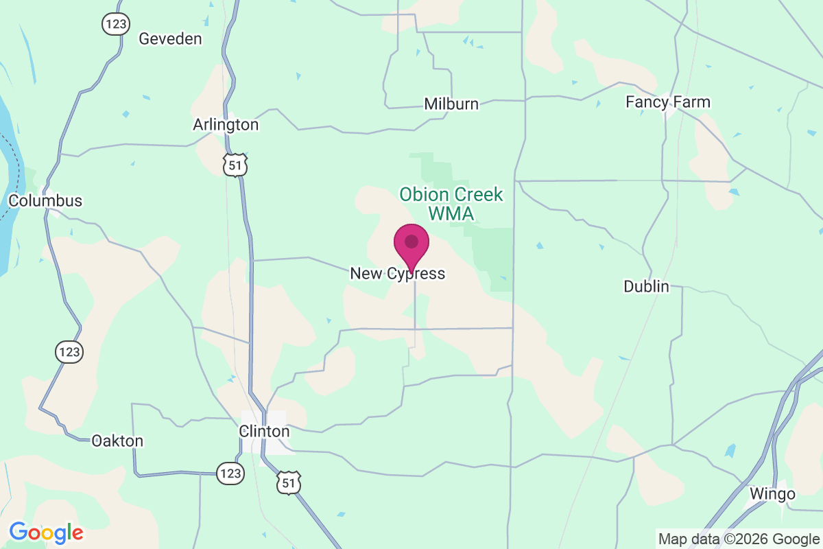 New Cypress map