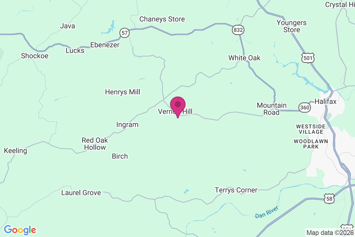 Vernon Hill map