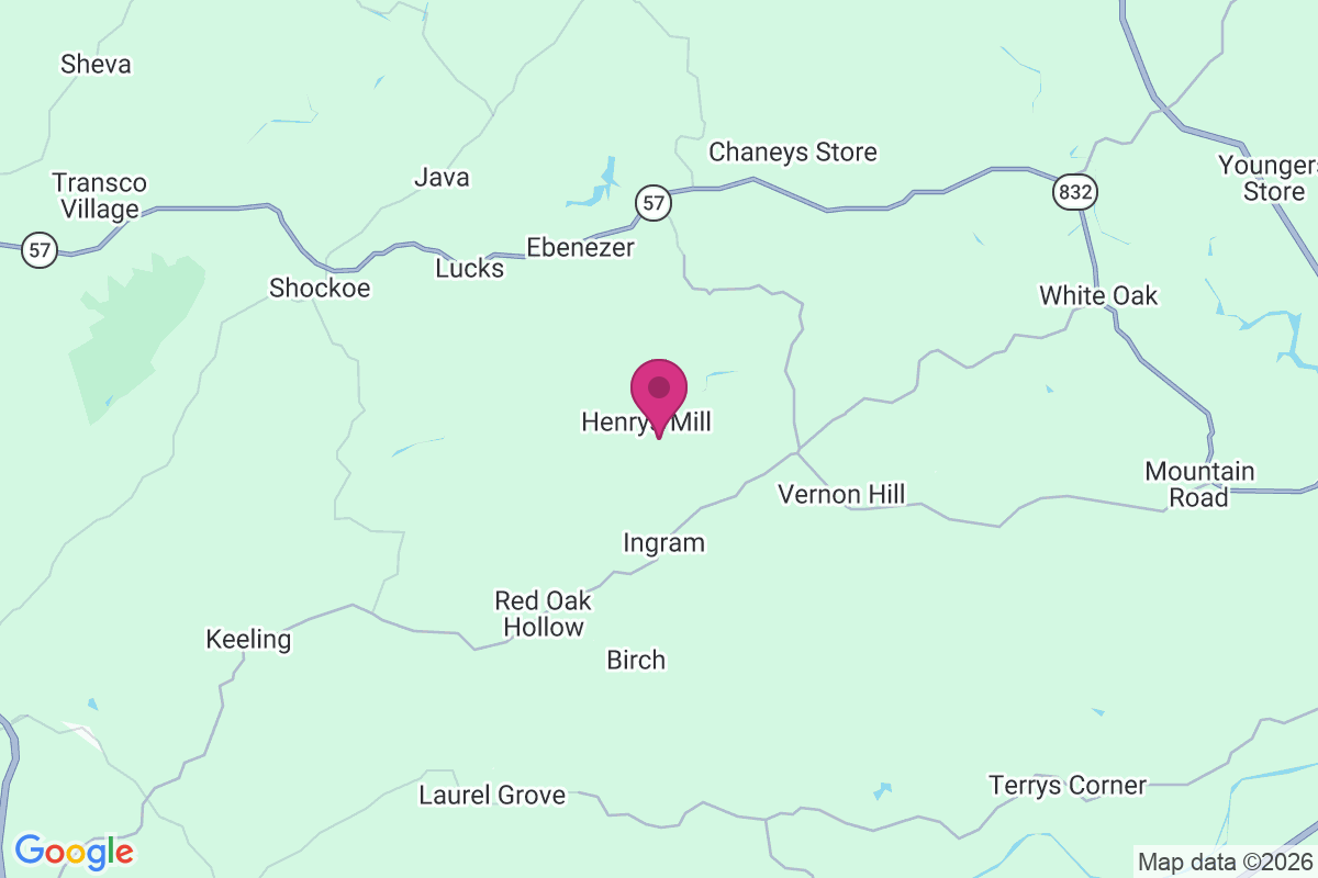 Henrys Mill map