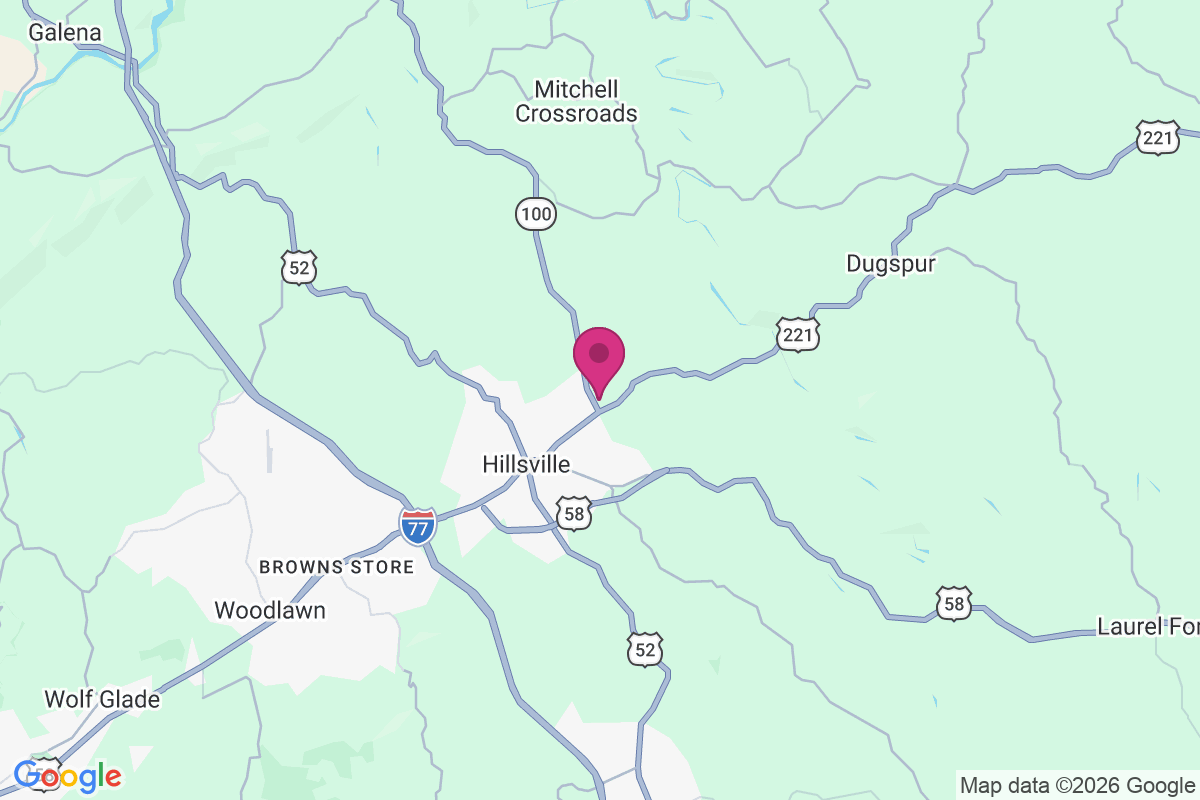 Mabry Crossroads map