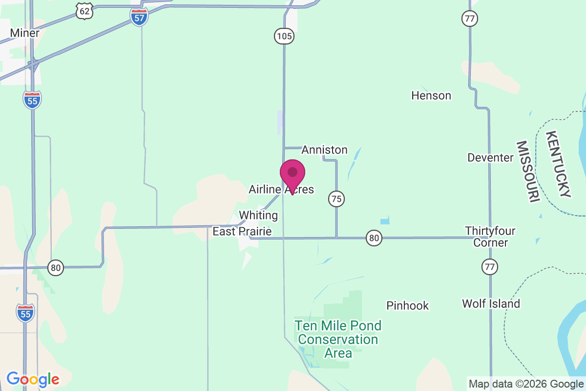 Airline Acres map
