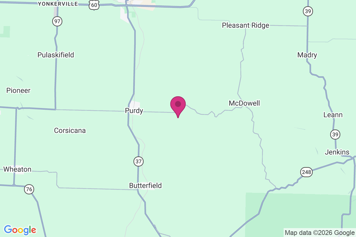 East Purdy map