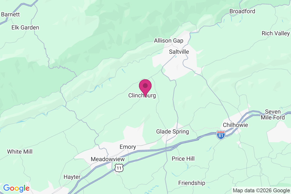 Clinchburg map