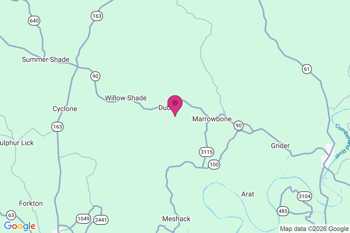 Dubre map