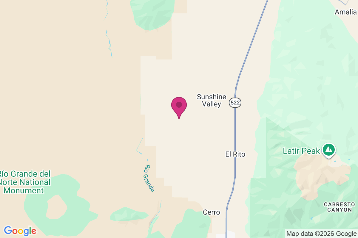 Sunshine Valley map