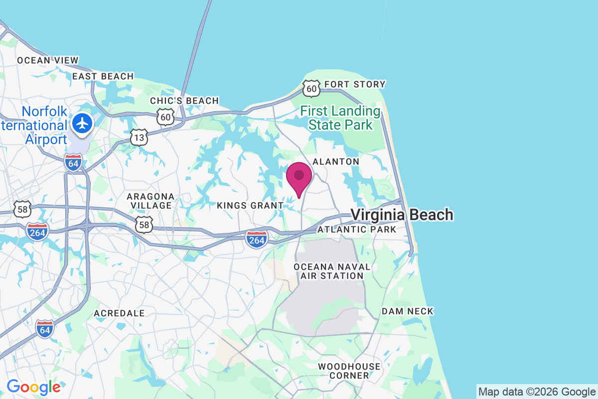 Southern Points map