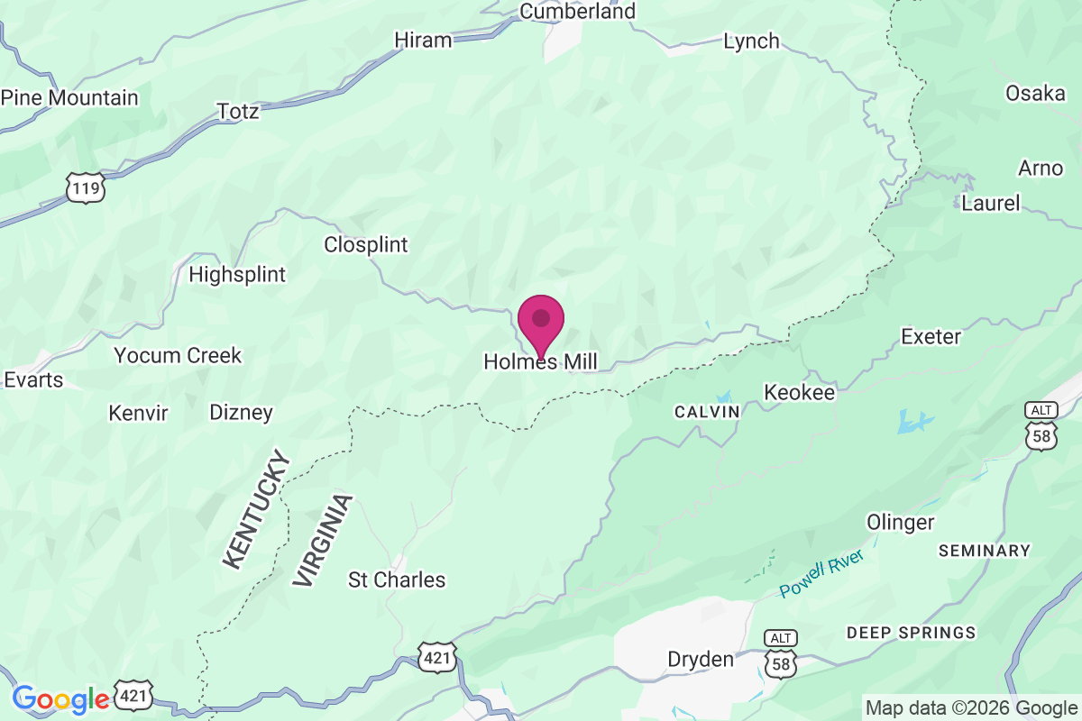 Holmes Mill map