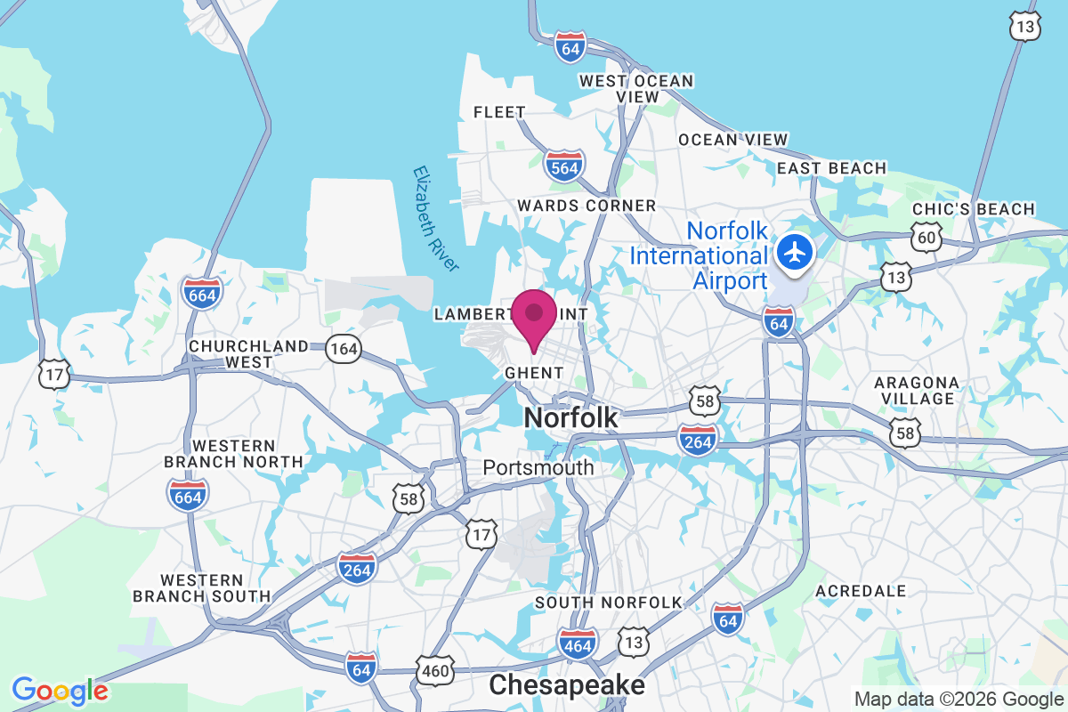 West Ghent map