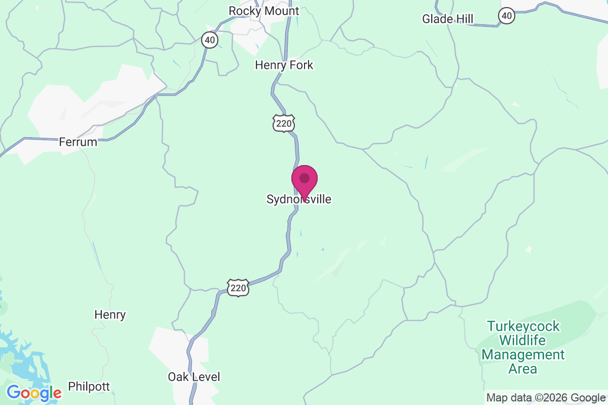 Sydnorsville map