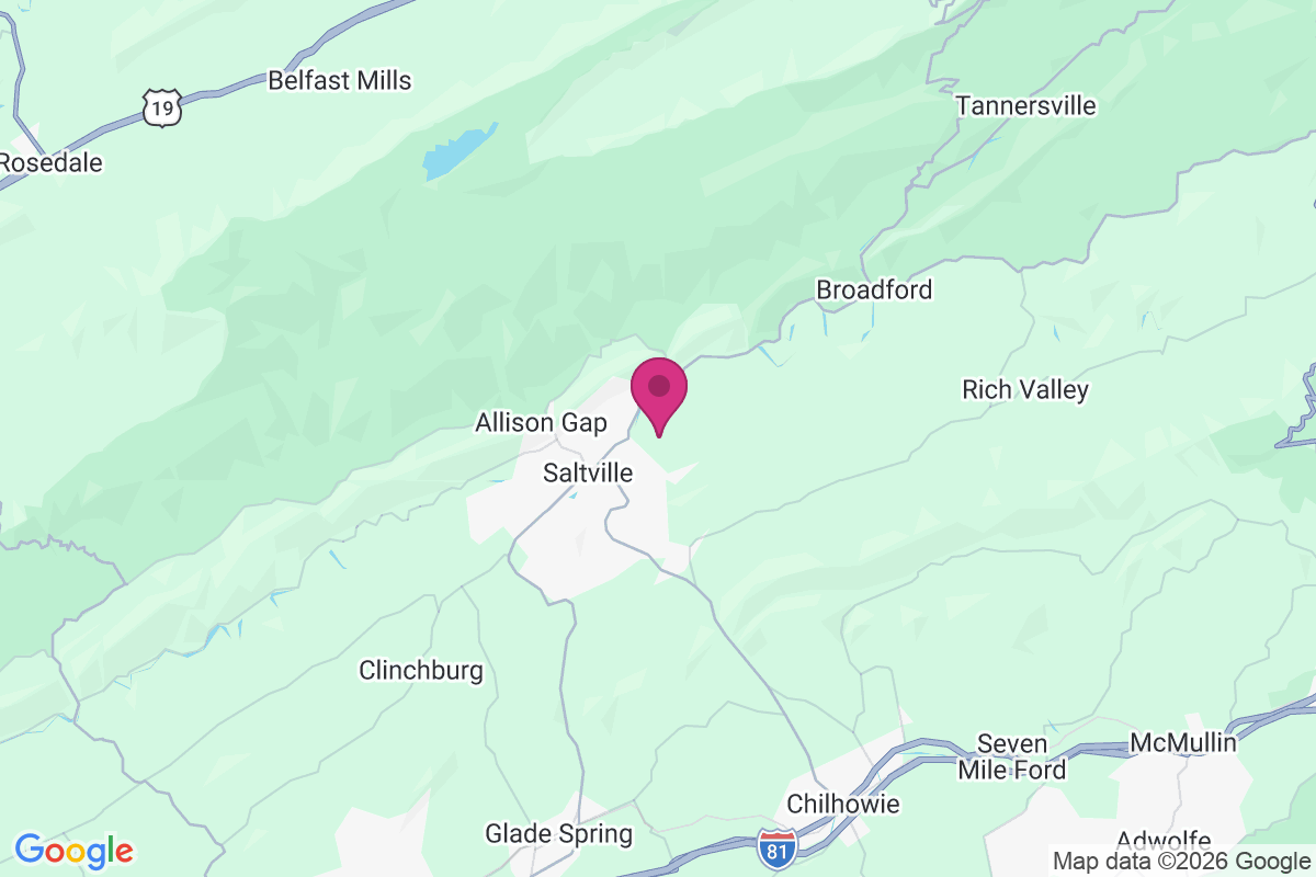 Cedar Branch map