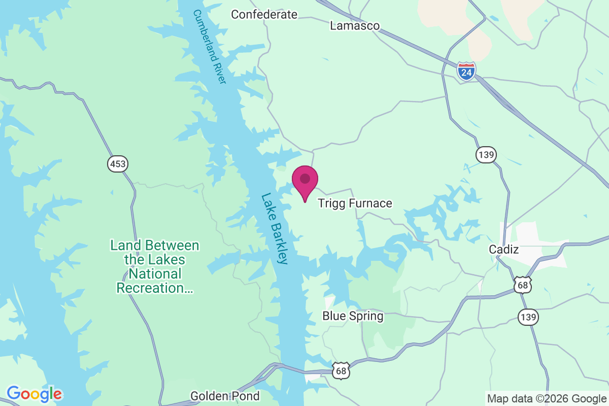 Blue Water Estates map