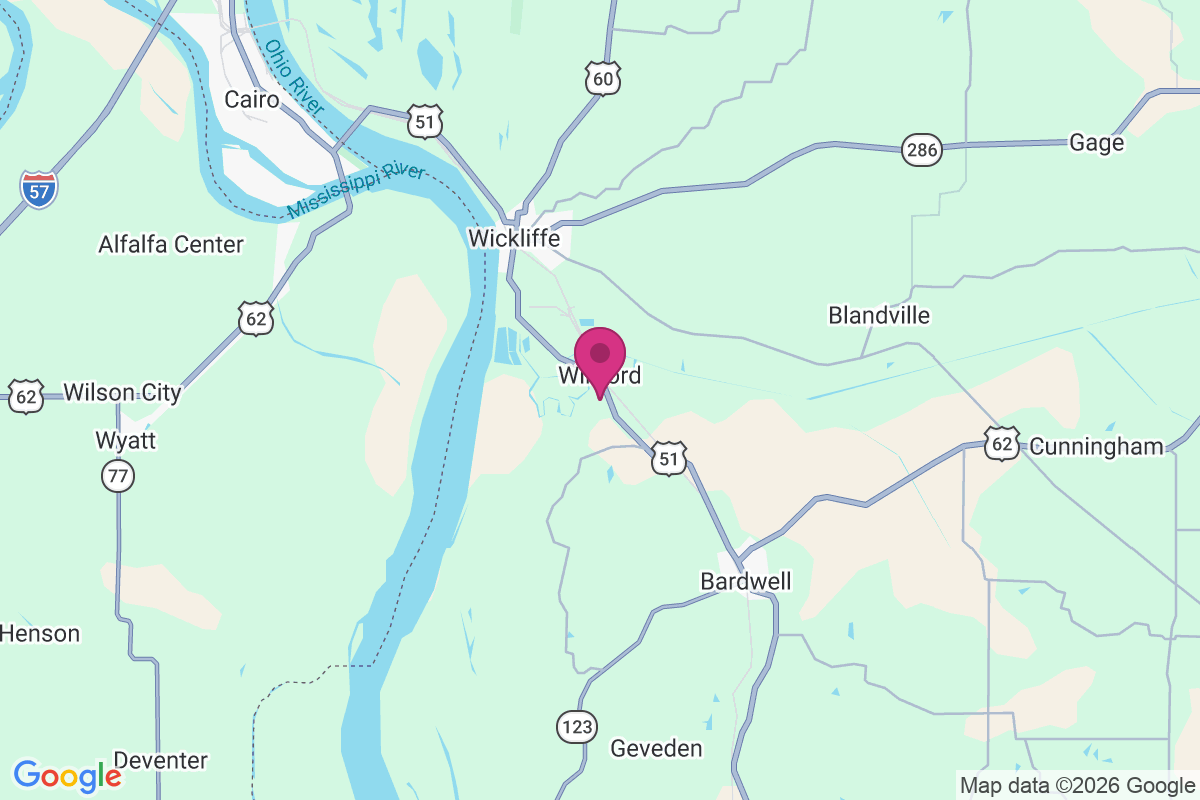 Winford map