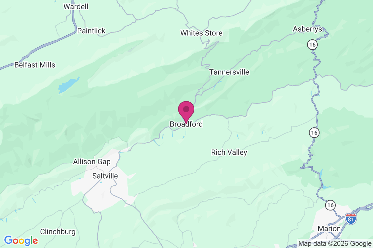 Broadford map