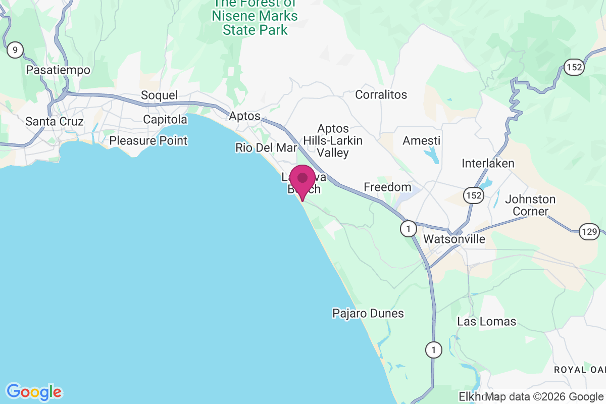 La Selva Beach map