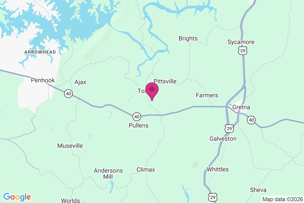 Toshes map