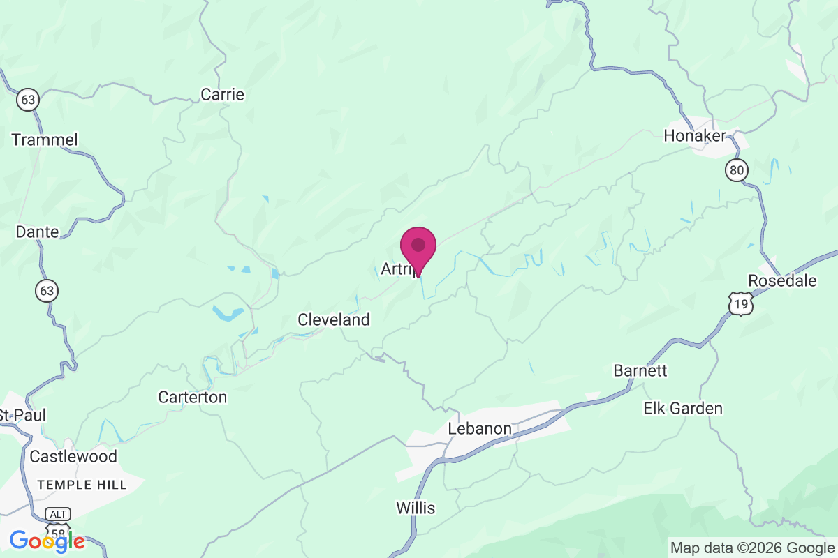 Artrip map