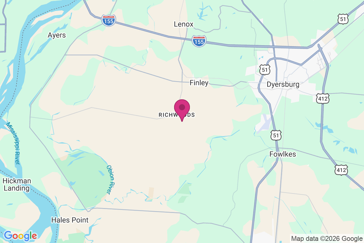 Richwoods map
