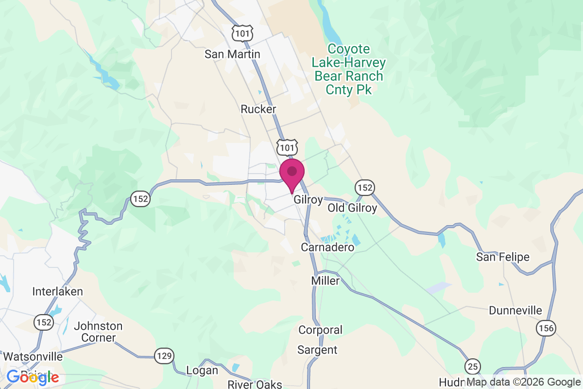 Gilroy map