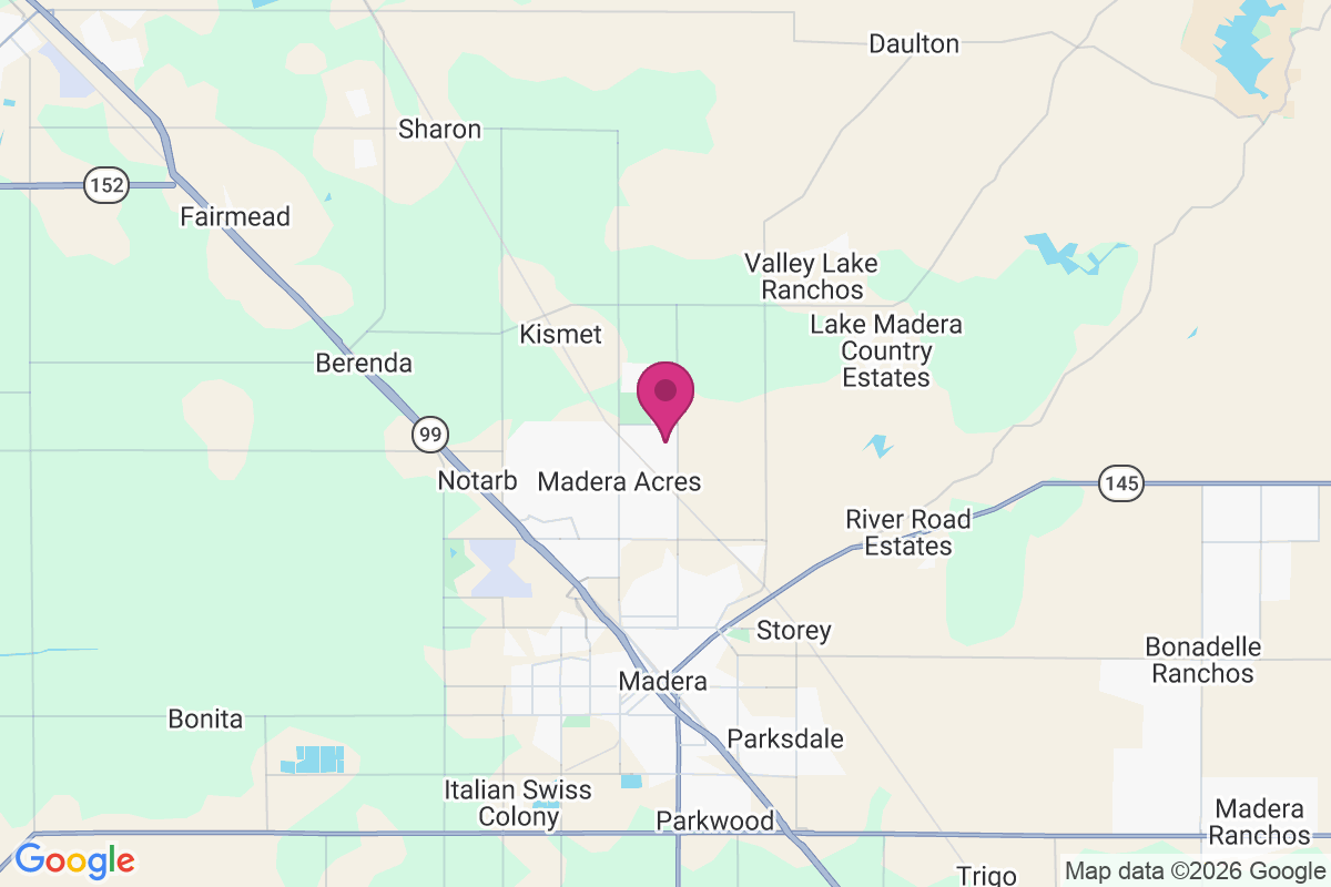 Madera Country Club Estates map