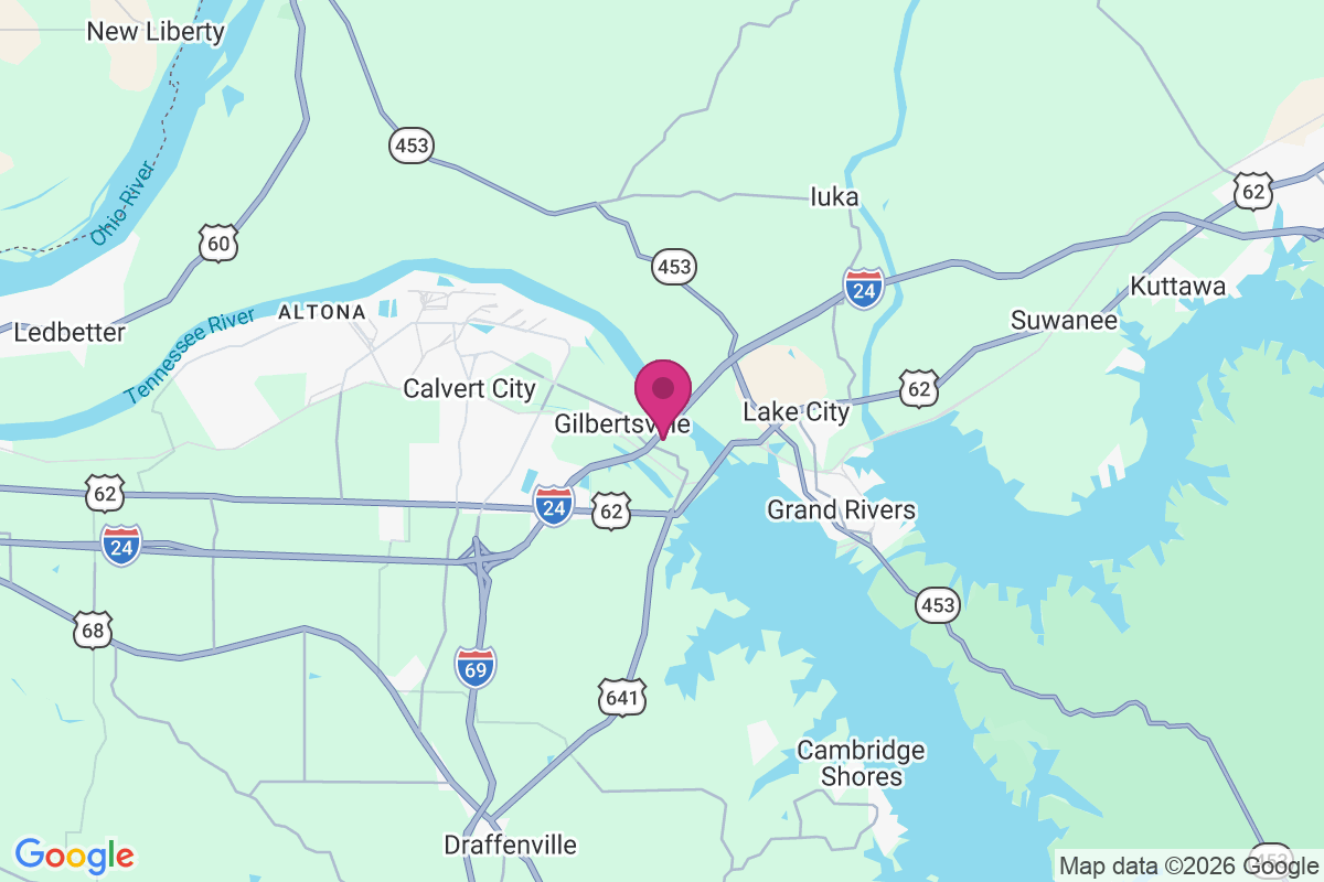 Gilbertsville map